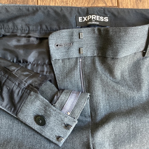 Express Charcoal Flared Suit - Picture 9 of 13